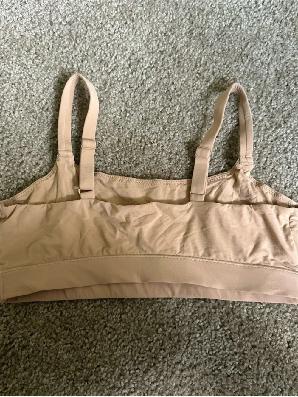 SKIMS Nude Seamless Wireless Bralette 2XL